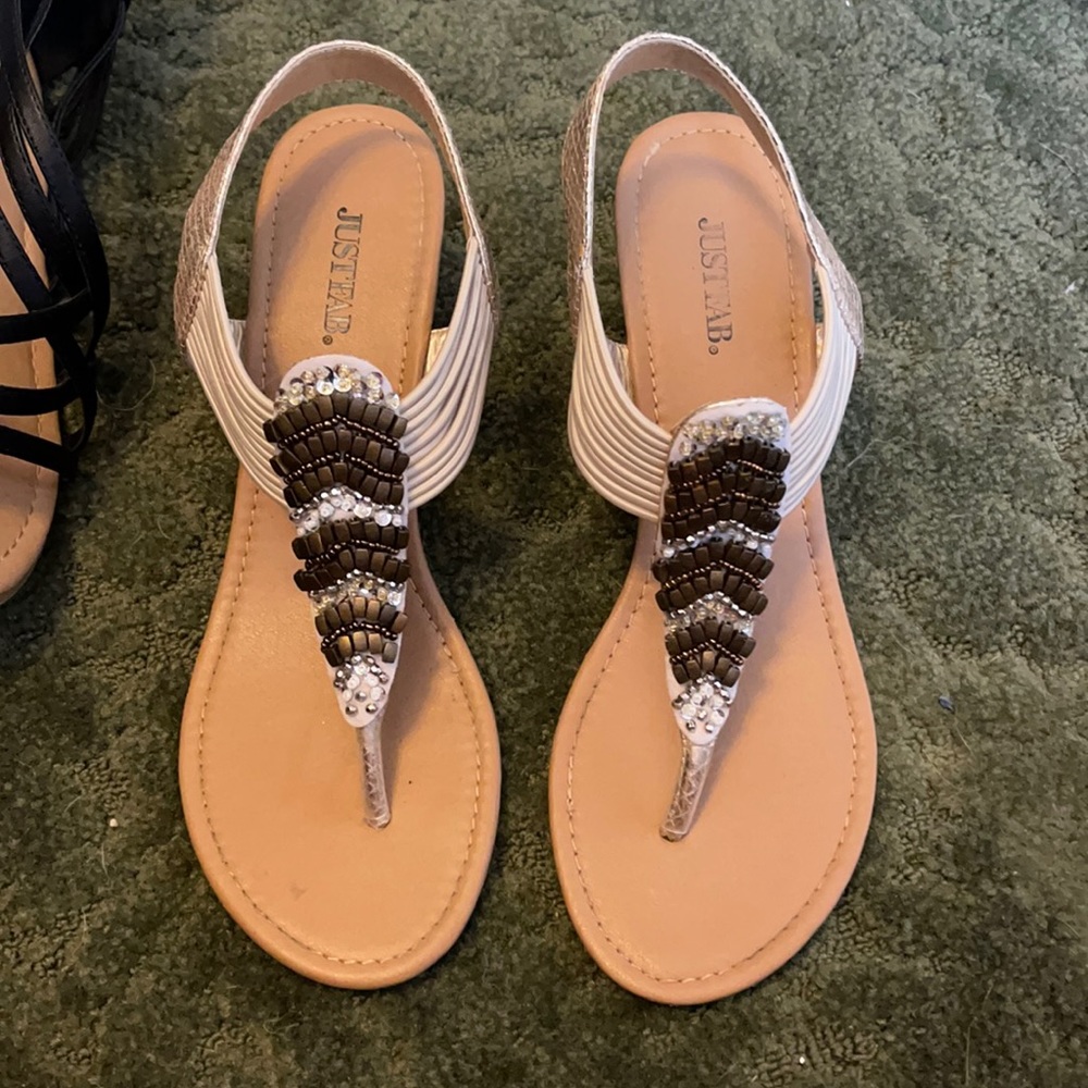 Size 9 heeled sandals